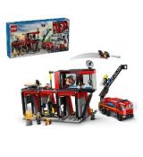 Hasič. stanica s hasič. vozidlom 60414