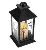 RHW 008 Černá lucerna 1 LED WW RETLUX