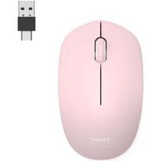 Wireless mouse pink PORT CONNECT