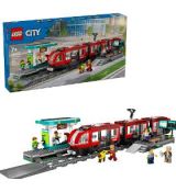 Električka a zast. v centre mesta 60423