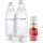 Flasa fuse 2x1l white+sirup zahrada SADA
