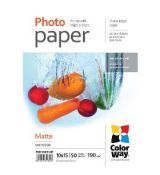 Fotopapír Matte 10 x 15 50 ks COLORWAY