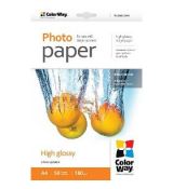 Fotopapír H.Gloss.A4 50 ks 180g COLORWAY