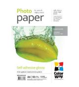 Fotopapír Glossy A4 50ks 115g COLORWAY