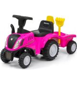 Milly Mally Vehicle NewHo llandT7 Tractor ružové