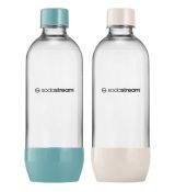Sodastream Jet TwinPack 1 l blue/sand