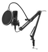 ZONIS microphone set conden. WHITE SHARK