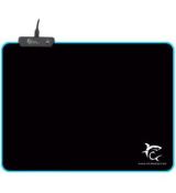 LED LUMINOUS L mouse pad bk WHITE SHARK
