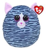 Squishy Kiki šedá mačka 22 cm TY