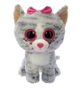 Kiki šedá mačka 24 cm TY