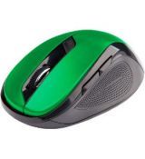 C-TECH WLM-02 čierno-zelená bezdrôt. myš