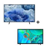 QE85Q8FAAUXXH + UE32H5002FK TV SAMSUNG