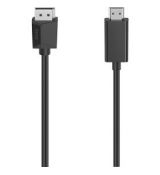DisplayPort na HDMI, 1,5 m, UHD/4K Hama