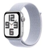 Watch SE 44 Silver/Blue Cloud Sport Loop