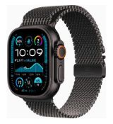 Watch Ultra 2 Black Tit Bk TitMilanese M