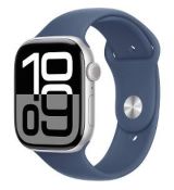 Watch S10 46 Silver/Denim Sport Band M/L