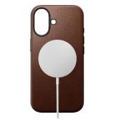 Modern Leather Case iPhone 17 Brown