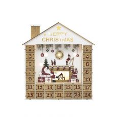 LED ADVENTNÝ KALENDÁR SO ZÁSUVKAMI KLW24