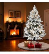 Umelý vianočný stromček so zabudovaným LED osvetlením, 150 cm KMF8LED150