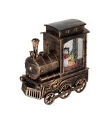 Lampáš so snežítkom a trblietkami LTN 14