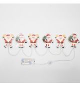 LED svietiaci reťazec Mikuláš MLS6