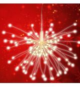 Micro LED fireworks dekorácia, 8 pr. MFW 120/WW