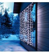 DOT LED svietiaci reťazec, 2 x 2 m, studená biela KAF400DWH