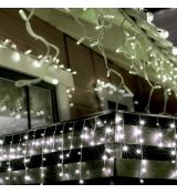 LED svietiaci záves cencúľ KKF 608/WH