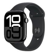 Watch S10 46 Black/Black Sport Band M/L