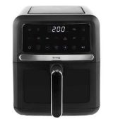 TEPLOVZDUŠNÁ FRITÉZA 5L ČIERNA HUSLOG