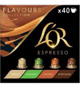 NESPRESSO FLAVOURS MIX 40KS KAP. L'OR