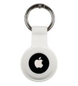 Mobile Origin AirTag KeyChain white