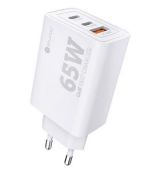 ZD-Z65EN001 GaN 650 PD 3A biela nabíjačk