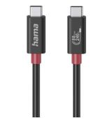 USB C to C USB4 1 m 80 Gb/s BK HAMA