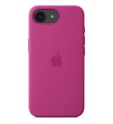 iPhone 16e Silicone Case Fuchsia APPLE