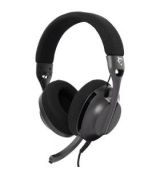 Herné headset PARROT čierna WHITE SHARK