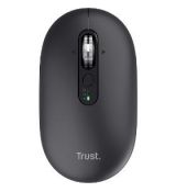 Myš Seron Hyperscroll Slim čierna TRUST