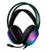 Herné headset PEACOCK 2 čierna WHITE SHA