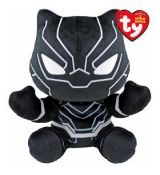 TY - SOFT BLACK PANTHER Marvel, 15 cm