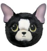 Bouncer DOODLE čierny pes, 8 cm TY