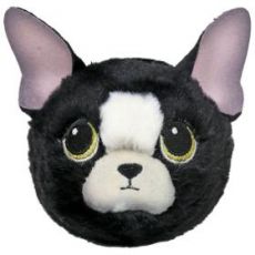 Bouncer DOODLE čierny pes, 8 cm TY