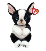 Squishy RUDY čierny pes, 22 cm TY