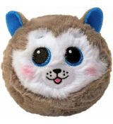 Bouncer SLUSH šedý husky, 8 cm TY