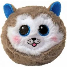 Bouncer SLUSH šedý husky, 8 cm TY