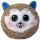 Bouncer SLUSH šedý husky, 8 cm TY