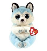 THUNDER modrý pes husky, 15 cm TY