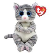 MITZI šedá mačka, 15 cm TY