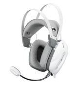 Herný headset GOTTAN biela WHITE SHARK