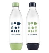 Sodastream Fuse TwinPack Green/Blue 1 l