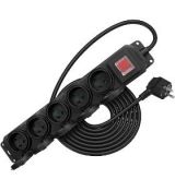 RPC 208 zásuvky IP44,5x/3x1,5G/3m RETLUX